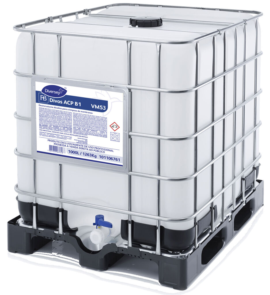 DIVOS ACP B1 1000L - DETERGENTE LÍQUIDO PARA A LIMPEZA DE MEMBRANAS